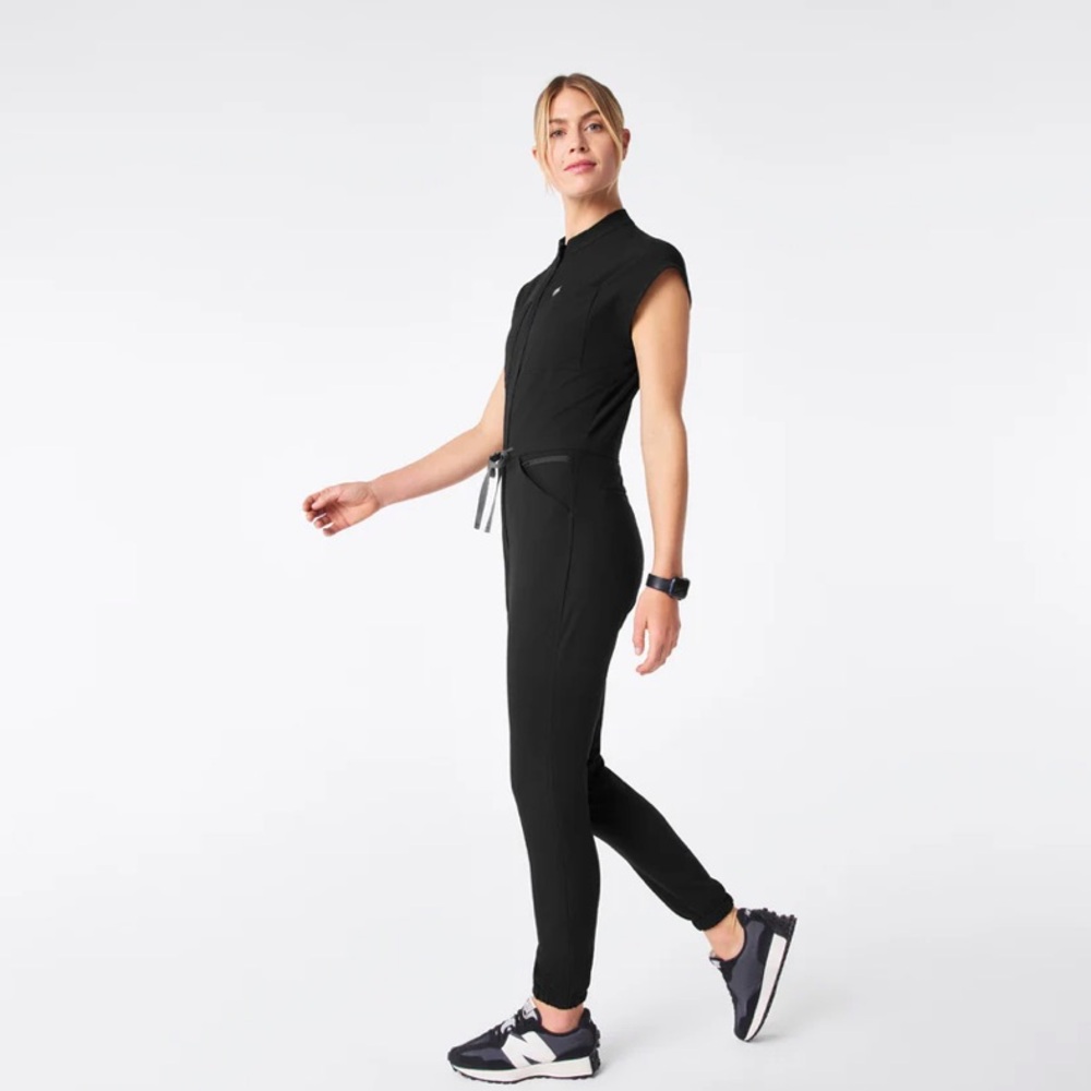 Figs Rafaela Cargo Scrub Jumpsuit - Picture 4 of 5